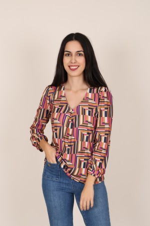 Camisetas de Punto de Mujerr| Camiseta Estampada|  M47 modas Benidorm