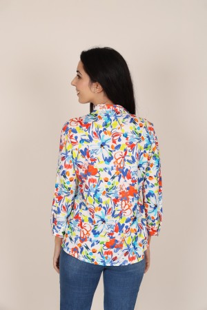Flowing Printed Blouse| M47 Modas Benidorm