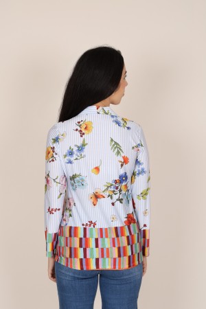 Camisa Estampada de Mujer| Camisa Coordinada| M47 Modas Benidorm