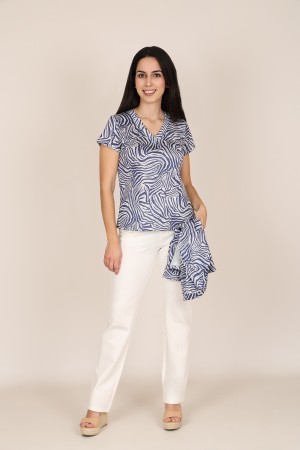 Twinset Jungle Print Knit Fabric| M47 Modas Benidorm