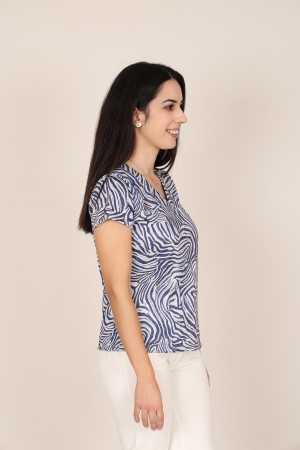 Twinset Jungle Print Knit Fabric| M47 Modas Benidorm