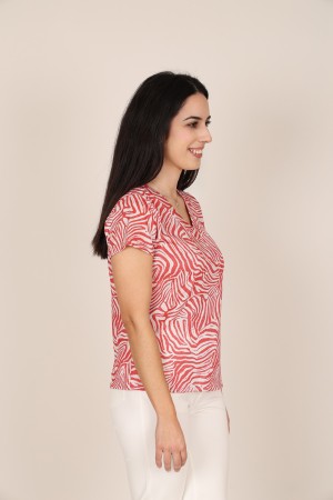 Twinset Jungle Print Knit Fabric| M47 Modas Benidorm