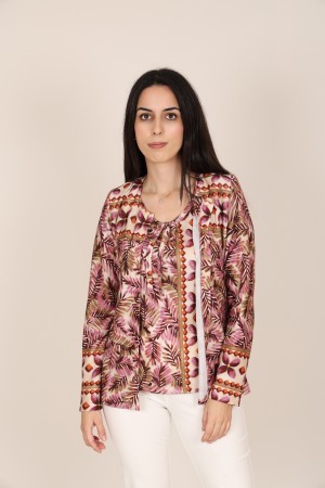 Conjuto de Punto de Mujer|Twinset Estampado| M47 Modas Benidorm
