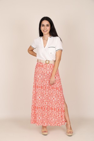 Organic Cotton Shirt Sequins Hearts| M47 Modas Benidorm