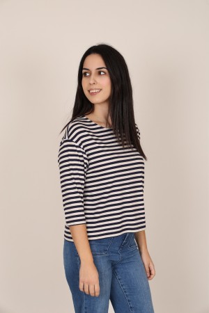 Organic Cotton Shirt Sequins Hearts| M47 Modas Benidorm
