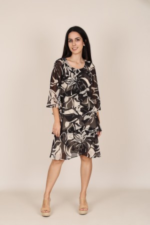 Vestido Invitada| Vestido Animal Print| M47 Modas Benidorm