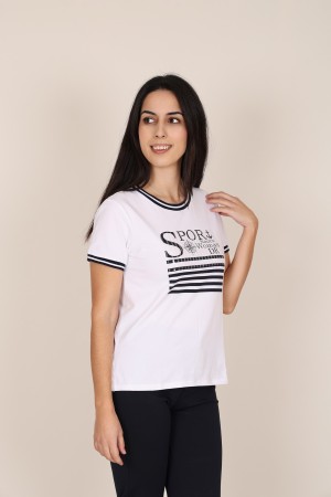 Camisetas de Mujer | Camiseta Navy| M47 Modas Benidorm