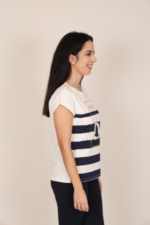 Camisetas de Mujer | Camiseta Navy| M47 Modas Benidorm