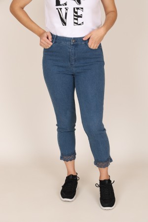 Pantalon Vaquero Mujer| Pantalón Tiro Alto| M47 Modas Mujer