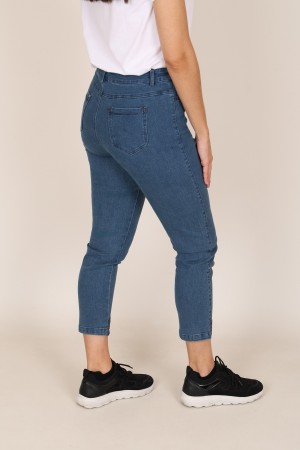Pantalon Vaquero Mujer| Pantalón Tiro Alto| M47 Modas Mujer