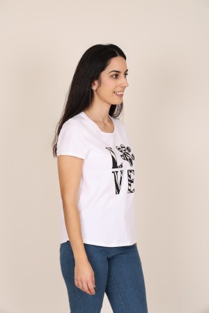 Camiseta Viscosa Eco| Camiseta Blanca| M47 Modas Benidorm
