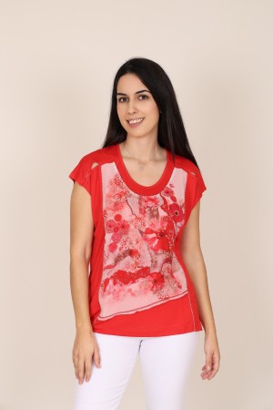 Camiseta Basica de Mujer| Camiseta Algodon Organico| M47 Modas Benidorm