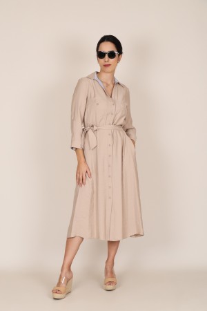 Vestido Midi| Vestido Camisero| M47 Modas Benidorm