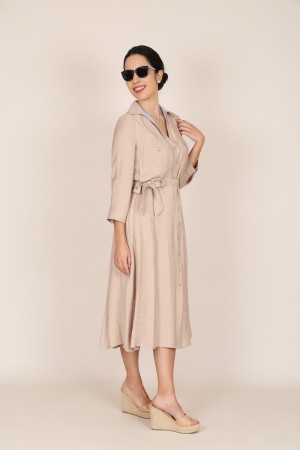 Vestido Midi| Vestido Camisero| M47 Modas Benidorm