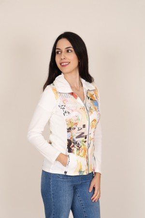 Chaqueta Casual de Mujer| Sudadera Cremallera Mujer| M47 Modas Benidorm
