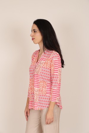 Camisa de Mujer Viscosa ECO| Blusa Fluida|  M47 Modas Benidorm