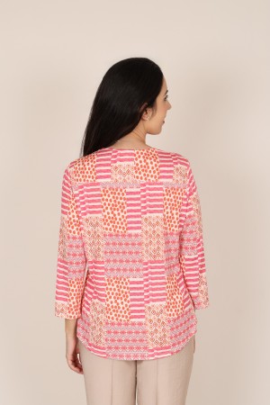 Camisa de Mujer Viscosa ECO| Blusa Fluida|  M47 Modas Benidorm