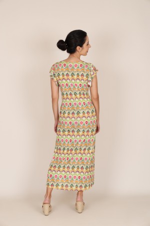 Boho Multicolored Dress| M47 Modas Benidorm