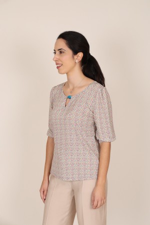 Positional Print Jeans Twinset| M47 Modas Benidorm