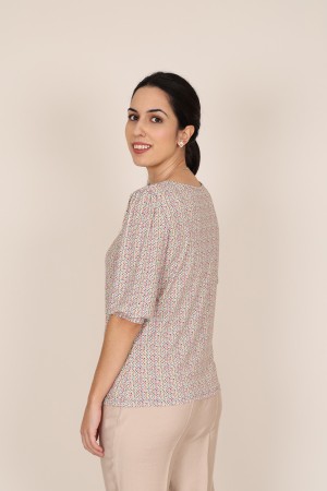 Positional Print Jeans Twinset| M47 Modas Benidorm