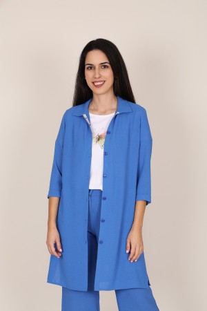 Knit Shirt Paisley Print Dress| M47 Modas Benidorm