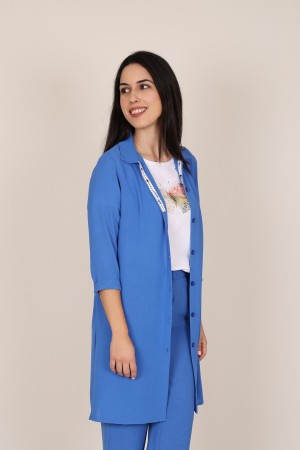 Knit Shirt Paisley Print Dress| M47 Modas Benidorm