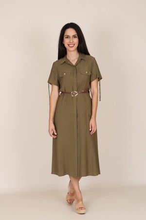 Vestido Midi| Vestido Camisero| M47 Modas Benidorm