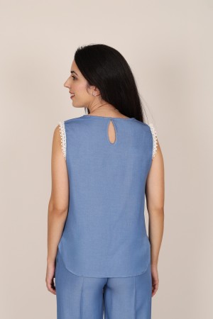 Camisa de Mujer Viscosa ECO| Blusa Fluida|  M47 Modas Benidorm