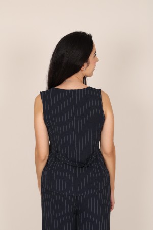Blue Jeans Leatherette Details| M47 Modas Benidorm