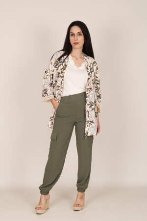 Pantalones de Mujer| Pantalon Tobillero Tencel| M47 Modas Benidorm