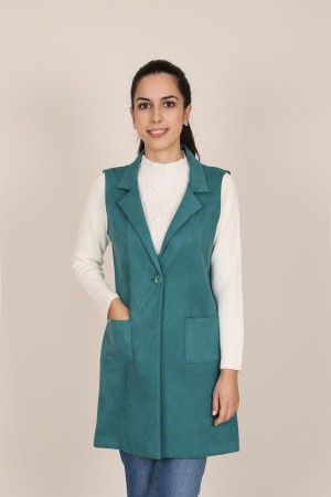 Straight-Cut Crepe Blazer| M47 Modas Benidorm