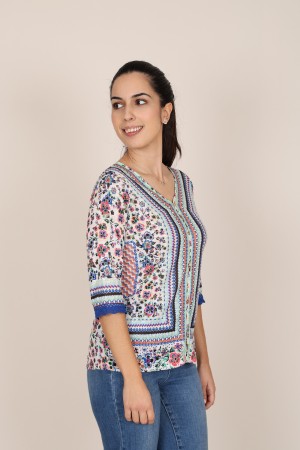 Camisa Liberty de Mujer| Camisa Romántica| M47 Modas Benidorm