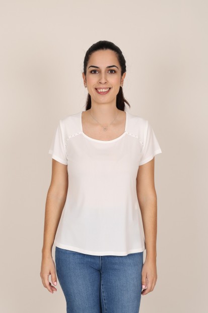 Camisetas y Tops de Mujer| Camiseta Basica|  M47 modas Benidorm