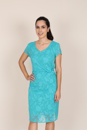 Midi Straight Floral  Print| M47 Modas Benidorm