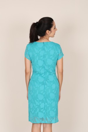 Midi Straight Floral  Print| M47 Modas Benidorm