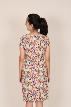 Vestido Midi  Invitada| Vestido Estampado| M47 Modas Benidorm