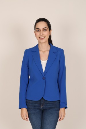 Crepe Knit Blazer| M47 Modas Benidorm