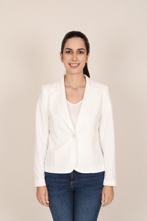 Crepe Knit Blazer| M47 Modas Benidorm