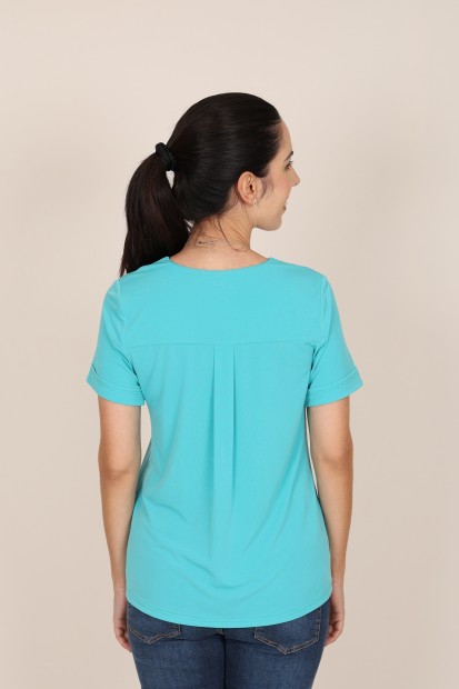 Camisa Estampada de Mujer| Camisa cremallera| M47 Modas Benidorm