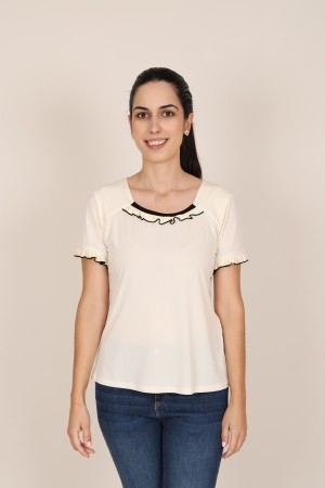 Camisetas y Tops de Mujer| Camiseta Basica|  M47 modas Benidorm