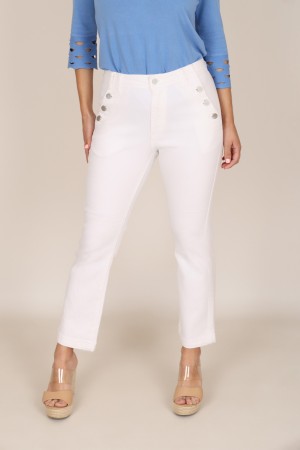 Blue Jeans Leatherette Details| M47 Modas Benidorm