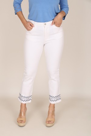 Blue Jeans Leatherette Details| M47 Modas Benidorm
