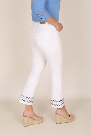 Blue Jeans Leatherette Details| M47 Modas Benidorm