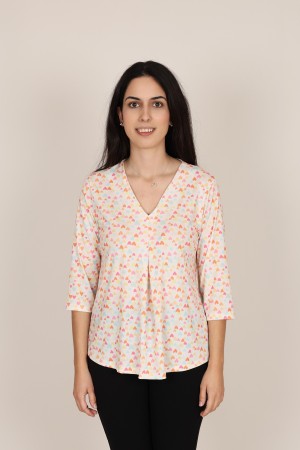Knit Kimono Positional Print| M47 Modas Benidorm
