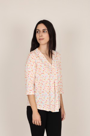 Knit Kimono Positional Print| M47 Modas Benidorm