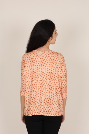 Knit Roud Neck Animal Print T-shirt| M47 Modas Benidorm