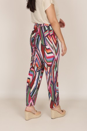 Pantalon de Punto| Pantalon Estampado|  M47 modas Benidorm