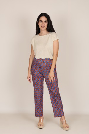 Pantalon de Punto| Pantalon Estampado|  M47 modas Benidorm