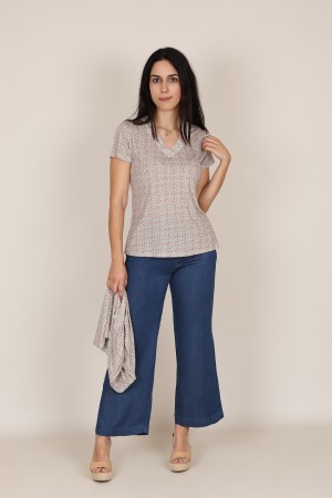 Twinset Jungle Print Knit Fabric| M47 Modas Benidorm