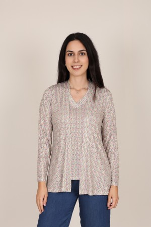 Twinset Jungle Print Knit Fabric| M47 Modas Benidorm